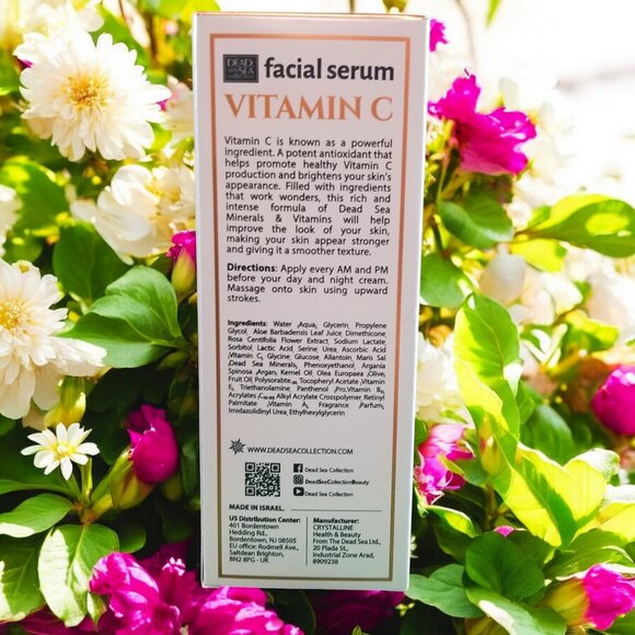 Dead Sea Collection Vitamin C Rejuvenating Facial Serum 1.69 oz 12840 - Picture 5 of 6